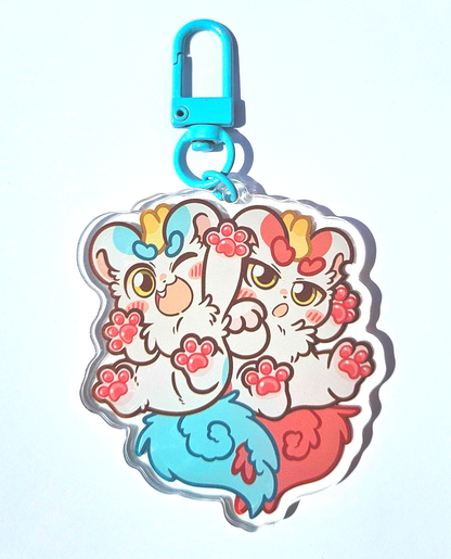 Pixiu Brothers Keychain