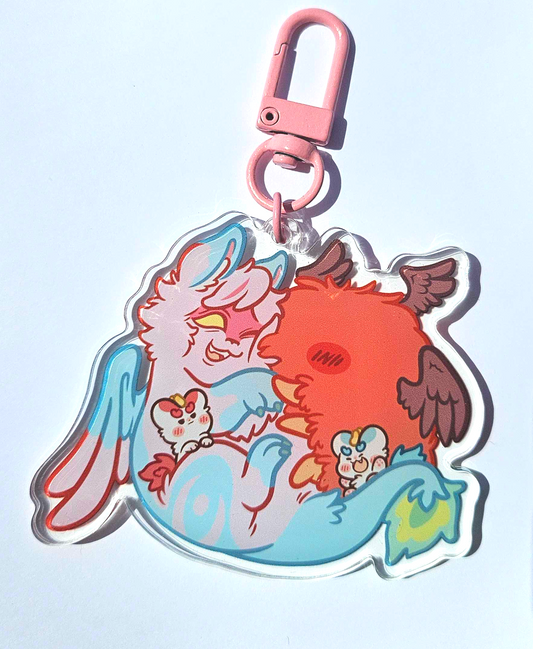 Dijiang x Hundun Keychain