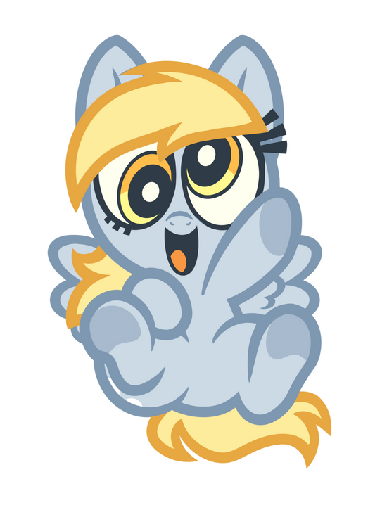 Derpy Hooves Wiggly Ears Keychain