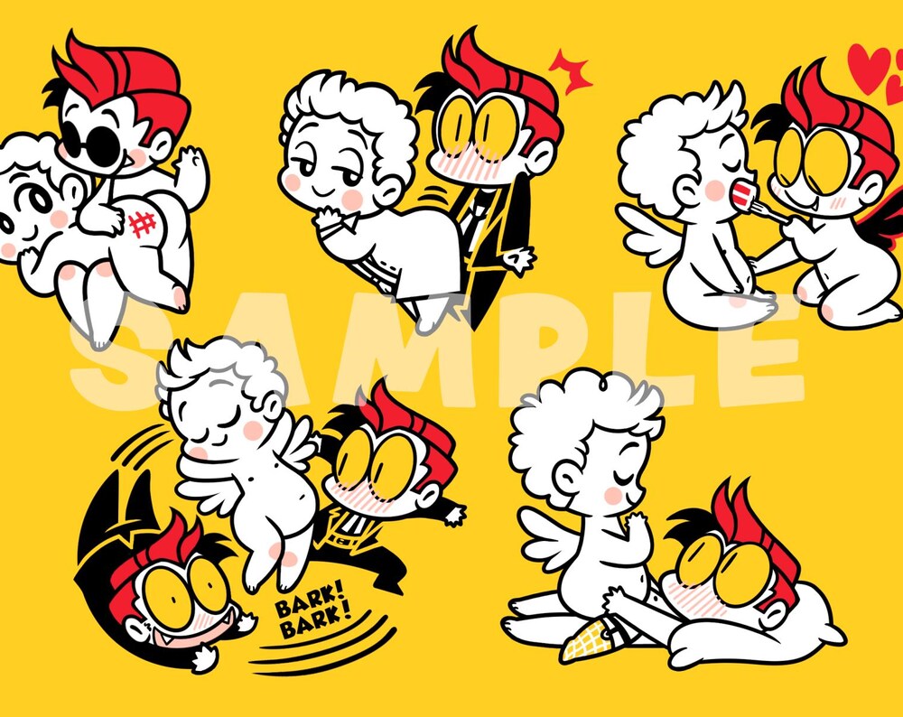 Oh Ho Ho-mens Sticker Sheet