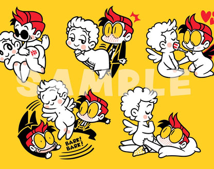 Oh Ho Ho-mens Sticker Sheet
