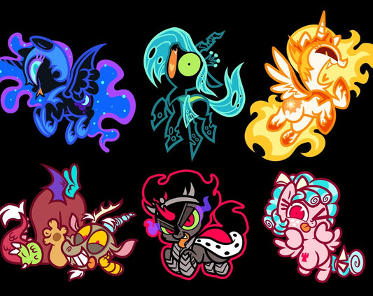 MLP Villains Sticker Sheet
