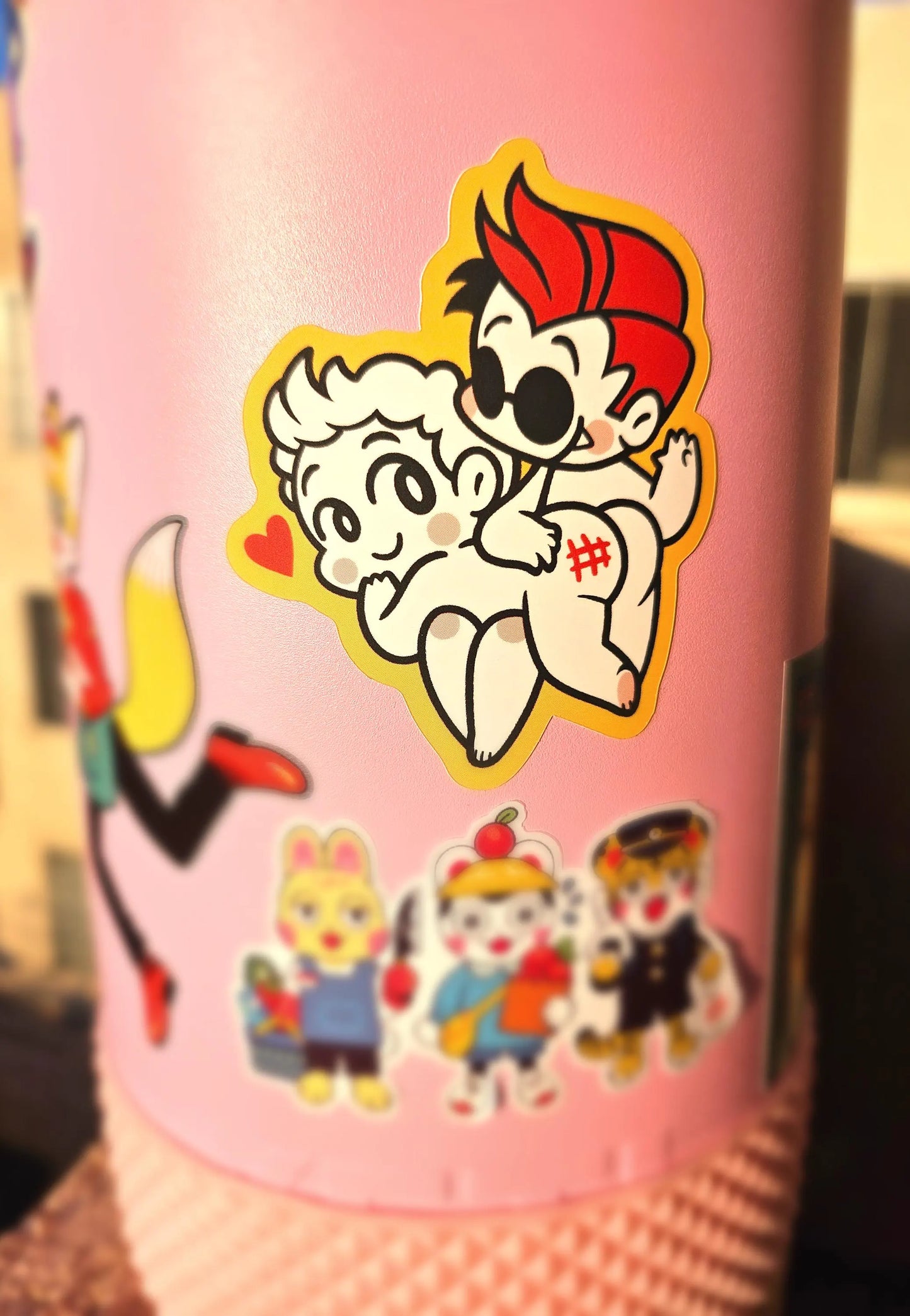 Oh Ho Ho-mens Sticker Sheet