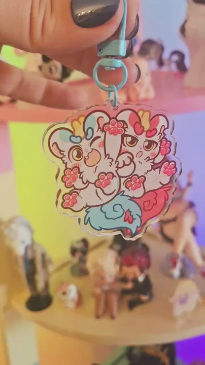 Pixiu Brothers Keychain